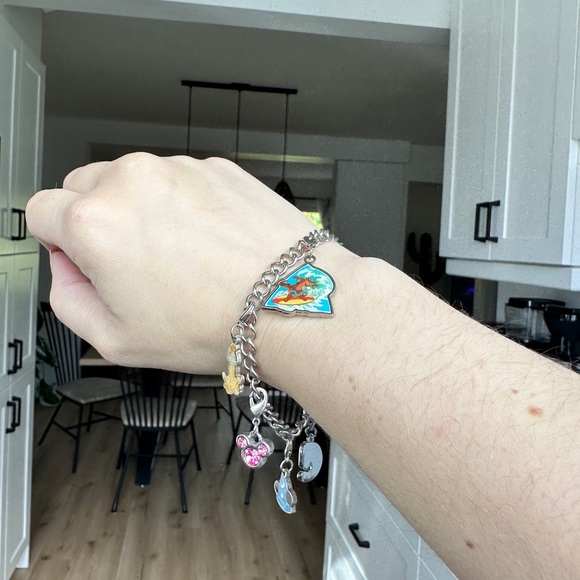 Disney Charm Bracelet (April birthday pendent) - Picture 5 of 8